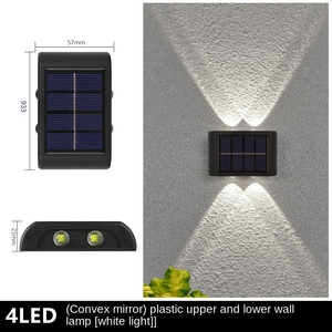 Luz Led Solar para Exteriores, Luces Solares Impermeables para Balcón, Patio, Calle, Paisaje, Jardín, Decoración, Lámpara de Pared Solar para Exteriores - Product Image 3