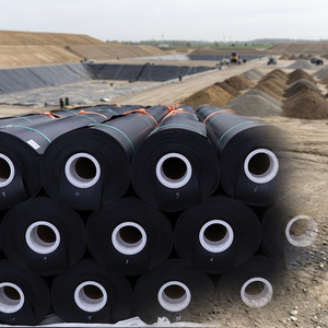 Geomembrana Impermeable de HDPE con Excelente Rendimiento Anti-Infiltraciones para Protección <span class=keywords><strong>del</strong></span> Suelo - Product Image 1