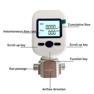 Medidor de Fluxo de Ar Comprimido MF5706 com Display LCD Altamente Sensível 20SLPM 100SLPM 250SLPM - Product Image 5