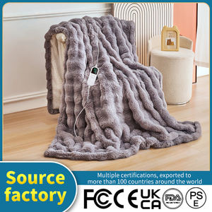 Coperta Elettrica di Alta Qualità in <span class=keywords><strong>Pile</strong></span> di Flanella Extra Large con Protezione da Surriscaldamento, <span class=keywords><strong>Telecomando</strong></span> e Lavabile per Uso Domestico - Product Image 2