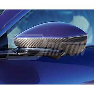 Tapas de espejo lateral para Ferrari Roma, embellecedor de fibra de carbono seco - Product Image 2