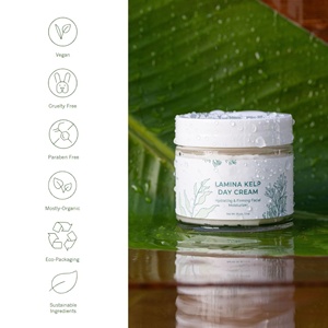 Crème de Jour au Varech Vegan et Sans Cruauté Animale, Marque Blanche, Raffermissante, Nourrissante, Répare Profondément <span class=keywords><strong>la</strong></span> Barrière Cutanée, Pour Tous Types de Peau - Product Image 2