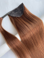 Extensions de cheveux naturels bruns et gris, 100 % cuticules alignées, cheveux vierges Remy chinois, queue de cheval à clipser, vente en gros, 2026