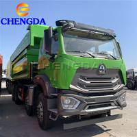 Camion benne basculante lourd Sinotruk HOWO NX 8*4 à 12 roues, conduite à gauche, Haohan 8X4