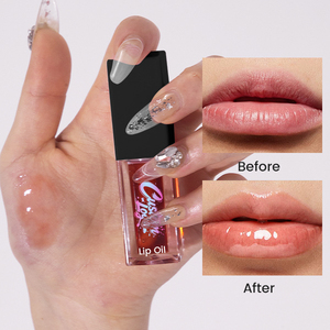 Mini Glitter Waterproof Nourish Moisturizing Vitamin <strong>C</strong> Lip Balm Oil for Oem Color Changing Lip Oil Plumper Gloss - Product Image 5