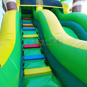Outdoor giant party jumper bounce house toboggan gonflable inflatable dino slide for kids - Product Image 5