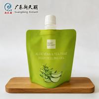 Sachets personnalisés en MOPP/PET réutilisables avec bec verseur pour gel d'aloe vera – Emballage de stockage petit format