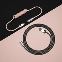 Accessoires clavier AKKO 1.7m type-C câble spiralé pour clavier aviateur vente en gros