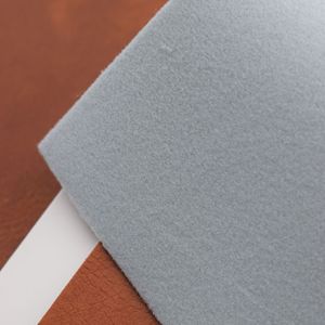Pu Leather 1.3mm Thickness <b>Brushed</b> <b>Sueded</b> Nonwoven Backing Furniture Use - Product Image 4
