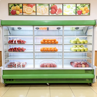 Équipement de réfrigération, réfrigérateur commercial pour fruits et légumes / réfrigérateur pour légumes / réfrigérateur de présentation