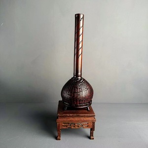 Bamboo Incense Burner Hand Made Indoor Aromatic Decor Coil Incense Holder Home Decoration Gift - Product Image 3