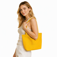 Sac fourre-tout réutilisable en coton recyclé, personnalisable en couleur, avec poignée longue, logo personnalisé imprimé à l'écran, motif léopard, pour la promotion