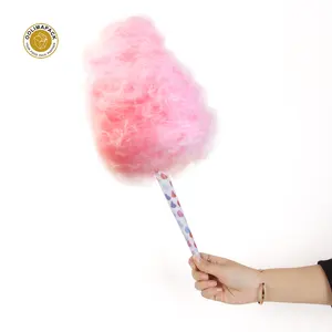 Free Sample Disposable Paper Cones For Cotton Candy Food Grade Paper Cotton Candy Cone