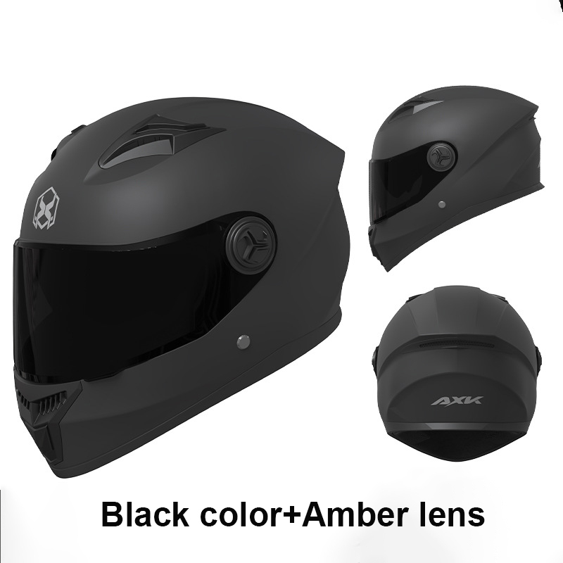 Lente negro+ámbar