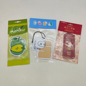 Custom Logo Car Hanging Packaging <b>Card</b> Hanging Car Paper Aromatherapy Air Cleaner Air Freshener With Logo - Product Image 1