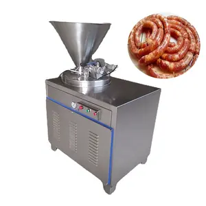 Industrial Sausage Stuffing Tying Filling Filler Meat Product Making Machines Automatic for Electric Sausage Stuffer Maker