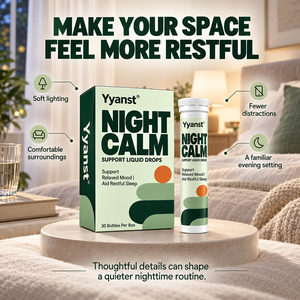Yyanst Night Calm, Gotas Líquidas Nutricionales para Adultos, Uso Diario Nocturno - Product Image 2
