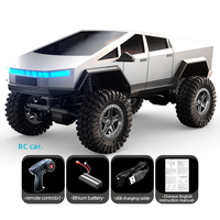 2,4GHz Ferngesteuertes Auto 4WD RC-Truck Geländefahrzeug Spielzeug für Kinder Hochdetailliertes 1:18 Ferngesteuertes Modellauto