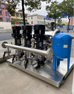 Pompe de surpression multi-étages en acier inoxydable haute pression personnalisable pour usage commercial, garantie 1 an, équipement d'alimentation en eau OEM - Product Image 4