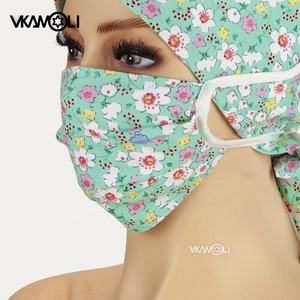 Gorros de algodón Unisex para laboratorio, con control de los dientes, para trabajadores de la salud y enfermeras - Product Image 5