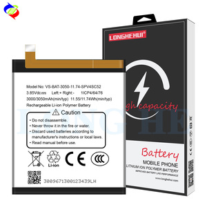 แบตเตอรี่ลิเธียมไอออนแบบชาร์จไฟได้ VS-BAT-3050-11.74-SPV4SC52 3050มิลลิแอมป์ต่อชั่วโมงสำหรับ <span class=keywords><strong>Z10</strong></span> VNS - Product Image 2