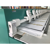 Nouvelle machine à broder Happy Tajima 18 têtes, cerceaux TWMX 15 cm, informatisée, usage domestique, moteur, vis nickelées, impression conique