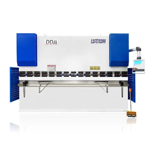 2023 Top Bán Hàng Ddm Thương Hiệu Wc67k 125T 3200 4 + 1 6 + 1 Trục Tấm Kim Loại Báo Chí Phanh CNC Thủy Lực Của Nhãn Hiệu Máy Uốn - Product Image 1