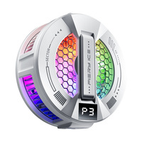 Refroidisseur magnétique pour téléphone portable TEC Semiconductor TL18-1 en gros, 3 vitesses réglables, avec lumière RGB