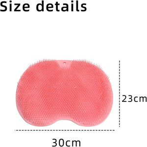 Alfombrilla de Masaje para Pies Crl-250616-18, Alfombrilla de Silicona para Lavar los Pies, Masajeador de Pies para Ducha, Almohadillas Exfoliantes para el Suelo - Product Image 2