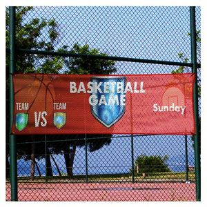 พิมพ์ดิจิทัล สีสันสดใส คุณภาพสูง ขนาดใดก็ได้ ป้ายโพลีเอสเตอร์ตาข่ายสำหรับโฆษณากลางแจ้ง พร้อมพิมพ์โลโก้ - Product Image 2