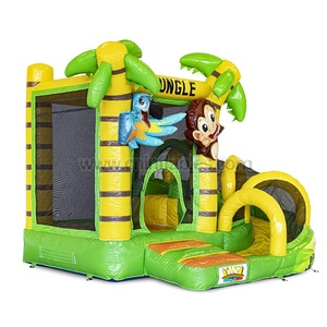 Orient Inflatables Sân Sau Nhỏ Thương Mại Khỉ Jungle <span class=keywords><strong>Inflatable</strong></span> Jumper Với <span class=keywords><strong>Slide</strong></span> - Product Image 3