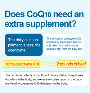 Kalp sağlığı kapsül Boost bağışıklık destekli antioksidan doğal çin bitkisel ilaç koenzim Q10 kapsül - Product Image 6