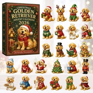 RXS Neuer Tier-Weihnachts-Adventskalender, eine Überraschungsbox Gefüllt mit Tierthemen-Weihnachtsüberraschungen - Product Image 1