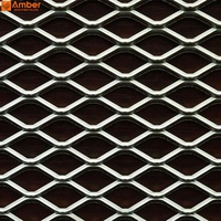 Maille Métallique Expansée en Acier Inoxydable 304, Filet en Acier Étiré pour la Protection des Grilles de Radiateur Automobile