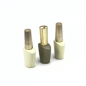 Vente directe usine, personnalisable en usine, flacon vide rectangulaire de 12 ml pour vernis à ongles gel UV LED soak-off, avec bouchons et pinceau - Product Image 5