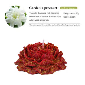 Vela Aromática Decorativa para el Hogar con Aroma a Peonía Dorada de Baja Temperatura, No Daña la Piel, Se Puede Desprender, Velas Perfumadas con Aceite Esencial - Product Image 6