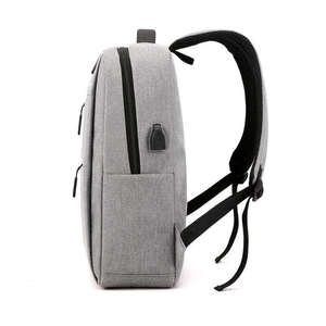 <span class=keywords><strong>Sac</strong></span> à dos pour ordinateur portable Eastshine avec logo personnalisé, 15,6 pouces, pour hommes, imperméable, avec fermeture éclair, pour l'école et le travail - Product Image 4