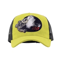 Gorra trucker de malla 5 panel, unisex, ajustable, con letras bordadas 'Yo No Pesco 23/7', estilo pesca, casual y deportiva, para primavera y verano, tipo béisbol
