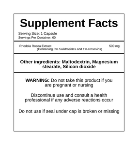OEM/ODM Gıda Sınıfı TK Tedarikçisi - Yabani Yetiştiriciliğinden Elde Edilen Vitamin Aktif İçerikli <span class=keywords><strong>Rhodiola</strong></span> Bitki Özü Kapsülleri - Product Image 2