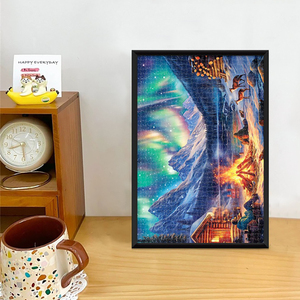 Rompecabezas difícil de conseguir - 1000 piezas - Pinturas mundialmente famosas en papel - Vistas panorámicas - Rompecabezas de regalo de alta gama OEM - Product Image 3