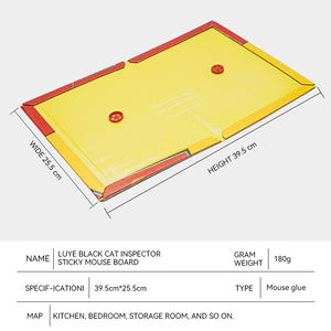 Trampas adhesivas fuertes para ratones, trampas <span class=keywords><strong>de</strong></span> pegamento para ratas <span class=keywords><strong>de</strong></span> cartón, libro <span class=keywords><strong>de</strong></span> tablero <span class=keywords><strong>de</strong></span> trampa pegajosa para ratones y ratas - Product Image 6