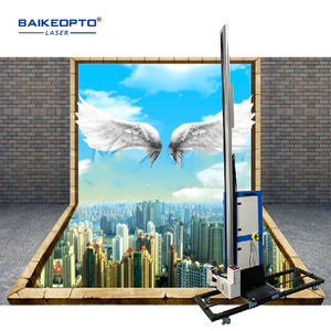 Baikeopto 2 en 1 <span class=keywords><strong>peintre</strong></span> de sol mural CMYKW jet d'encre impression UV machine de peinture au sol 3D - Product Image 2