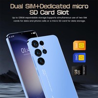 Teléfono Inteligente S23 Ultra Android 8.1, Pantalla de 6.28 Pulgadas, 1GB de RAM, 16GB de ROM, Batería de 2800mAh, Cámara de 2+5MP, Teléfono Móvil con Google Play Store