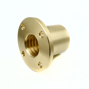 18 mét đường kính T18 tr18 tr18x2 thép không gỉ hình thang dẫn vít trái/phải tay chủ đề với tùy chỉnh Brass NUT - Product Image 6