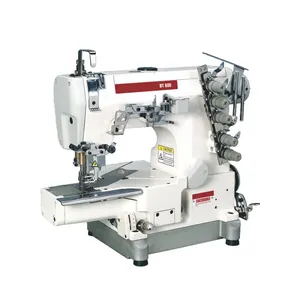 Custom High Speed Three Needle Five Thread Small Square Head Sewing Machine T-Shirt Industrial Sewing Machine Price