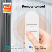 Moteur de rideau électrique intelligent Tuya Zigbee WiFi pour la maison, télécommande pour un ouverture et une fermeture pratiques