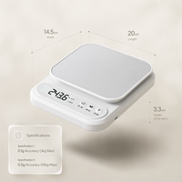 High Precision Digital Kitchen Scale Electronic Food Weight Balance for Home Baking Cooking Measuring Tools Best