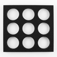 Insert imperméable en mousse EPE/EVA double couche de qualité supérieure pour le rangement des modèles réduits et des kits de modélisme