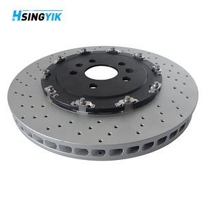 Jeu de disques de frein flottants en alliage pour <span class=keywords><strong>Audi</strong></span> <span class=keywords><strong>Rs4</strong></span> OE 8E0615301AB Original Equipment <span class=keywords><strong>Break</strong></span> Rotors - Product Image 3