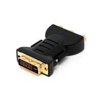 RCA-voedingsadapter voor laptop DVI-I/DB15-connectoren Man-vrouw ABS-materiaal 12 maanden garantie 1080P